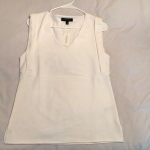 White tank top blouse
